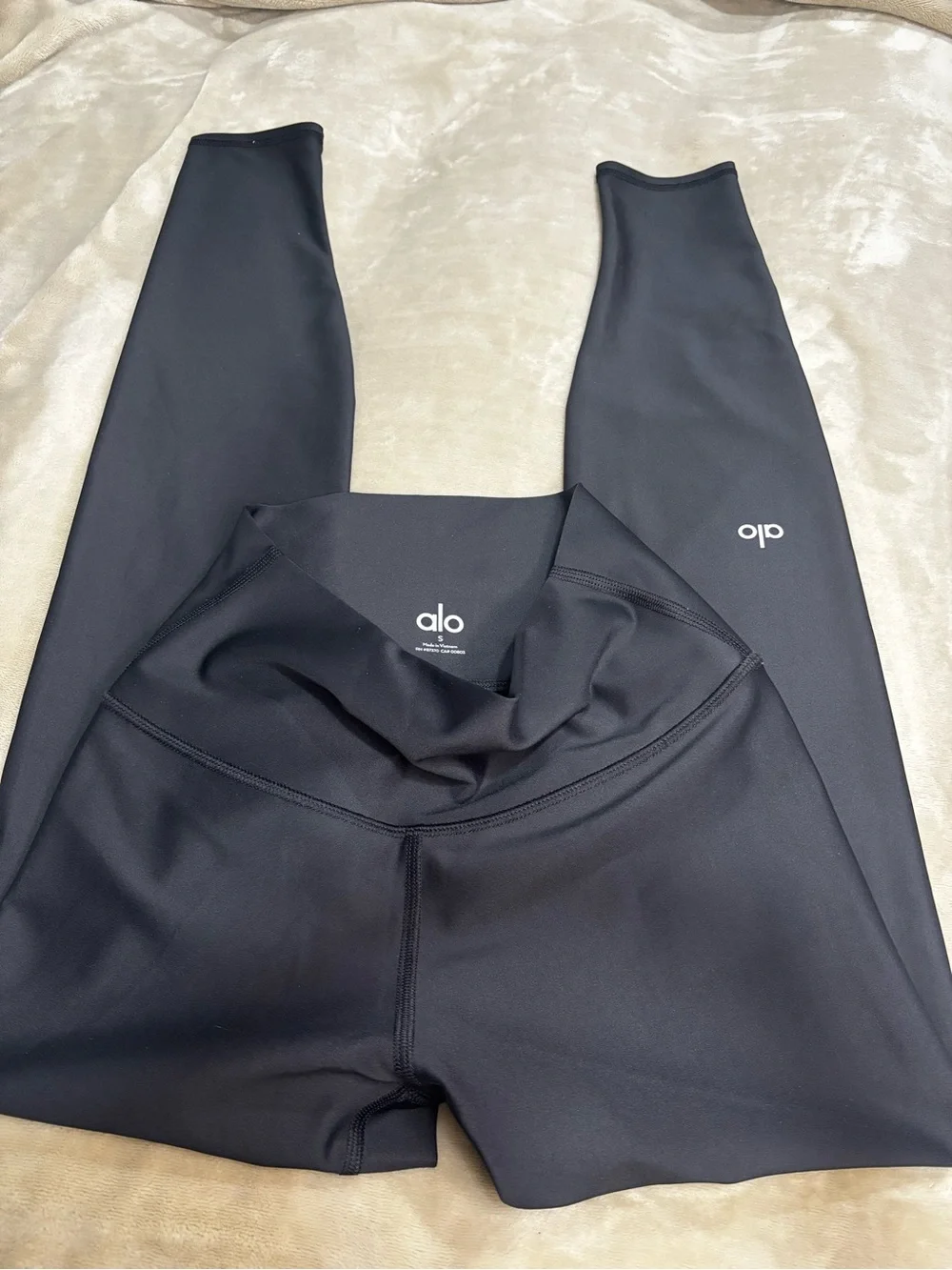 ALO Yoga Sculpt High-Waist Leggings in Charcoal Gray